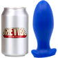 Topped Toys GAPE KEEPER 65 Silicone Butt Plug - Blue Steel