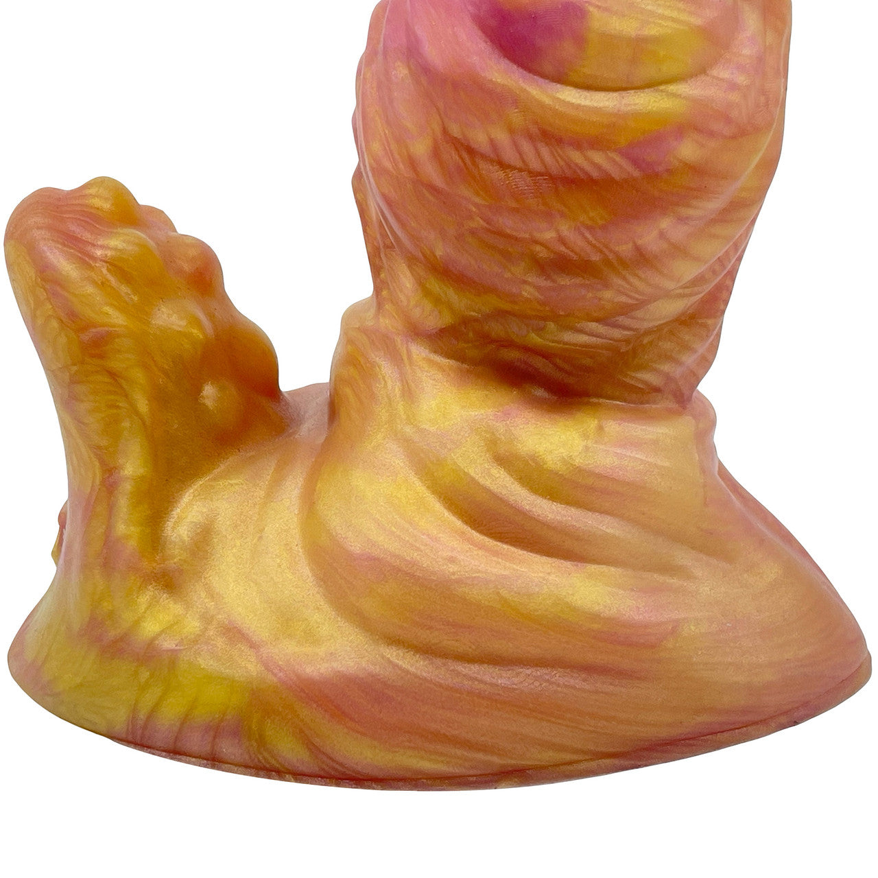 Uncover Creations The Geeyem 7.75" Silicone Fantasy Dildo - Sunfire