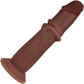 RealRock® 6" Realistic Dual Layered Silicone Sliding Skin Dildo