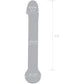 Gläs Realistic Head Glass Dildo - Clear