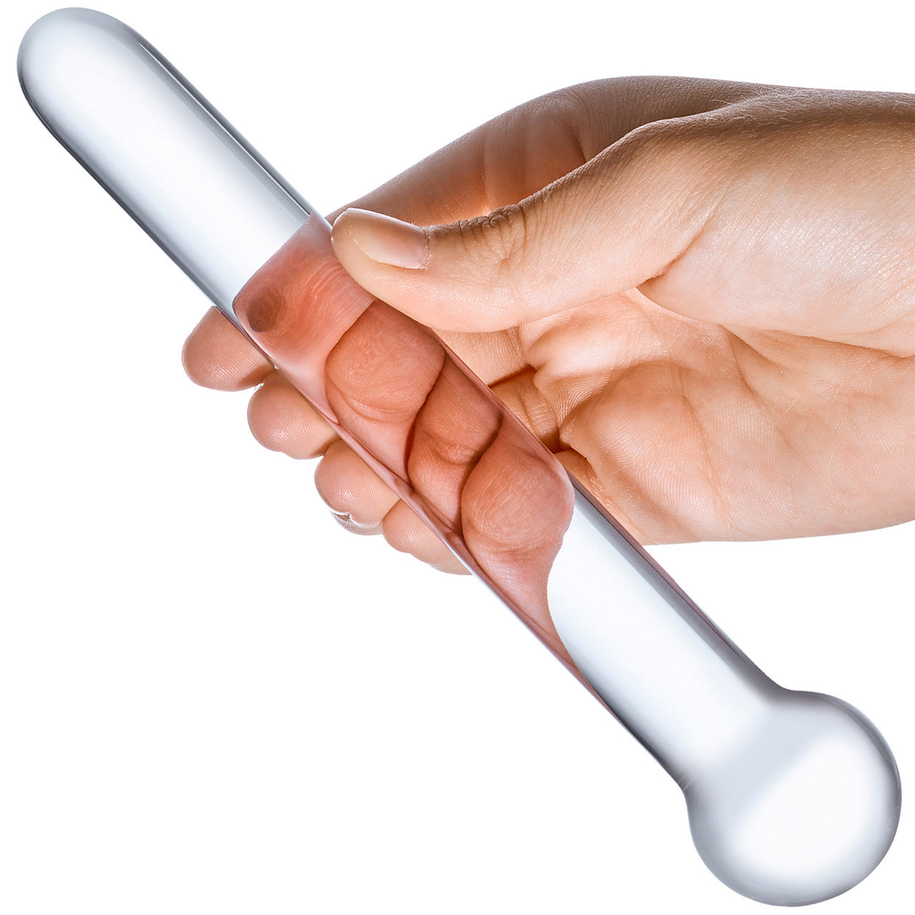 Gläs Straight Glass Dildo - Clear