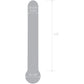 Gläs Straight Glass Dildo - Clear