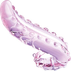 Gläs Lick-it Glass Dildo - Pink