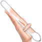 Gläs 9.25" Classic Smooth Dual-Ended Glass Dildo - Clear