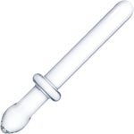 Gläs 9.25" Classic Smooth Dual-Ended Glass Dildo - Clear