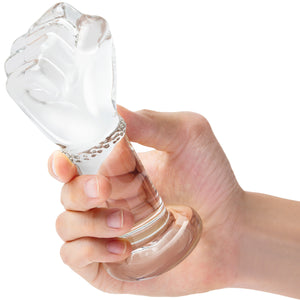 Gläs 5" Glass Fist Butt Plug - Clear