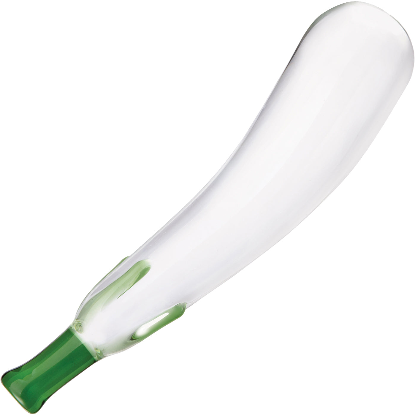 Gläs Eggplant Ecstasy 7.25" Glass Dildo