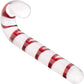 Gläs Candy Cane Dream 7.5" Glass Dildo