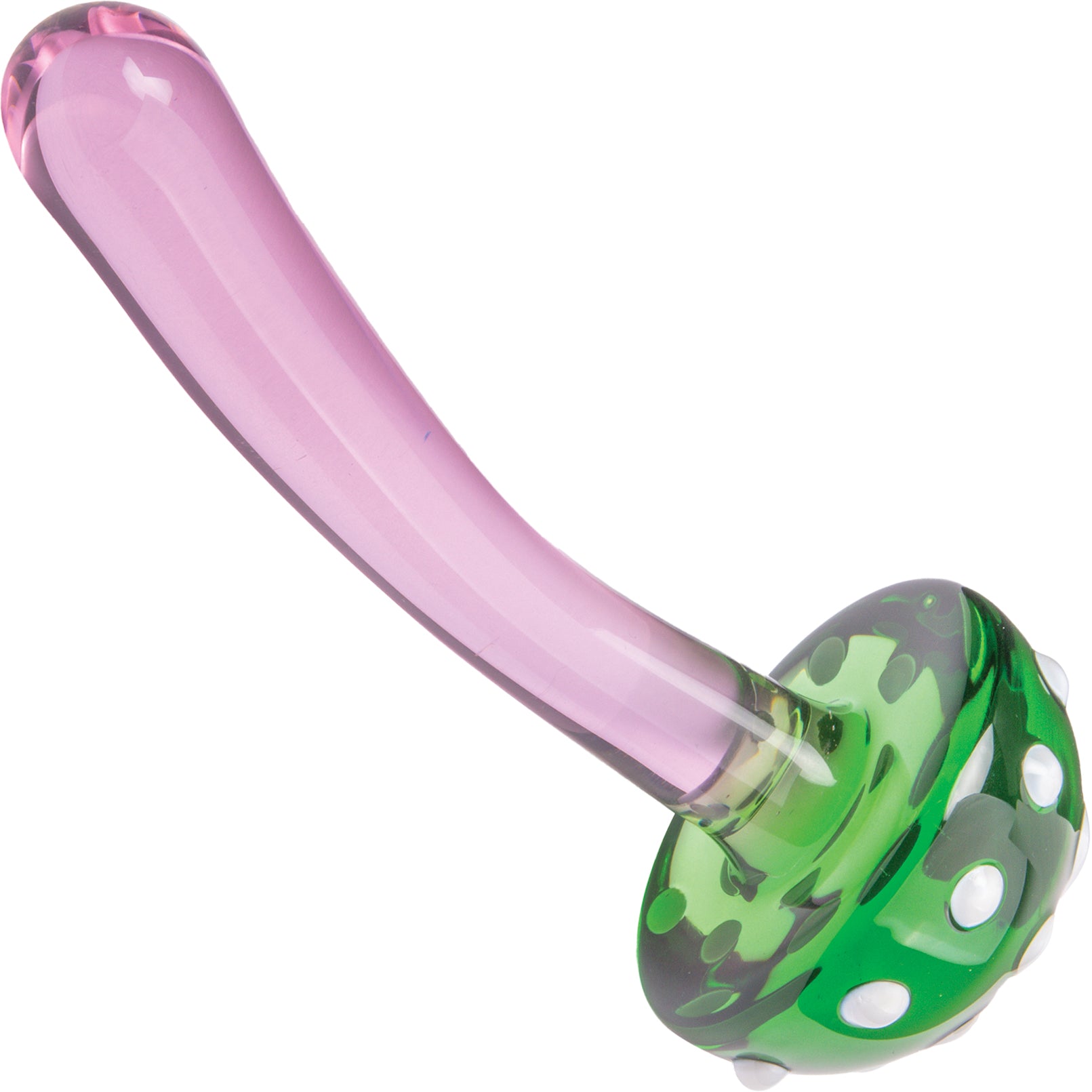 Gläs Magic Mushroom Dildo 7.5" Glass Dildo