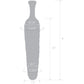 Gläs Cornstar 8" Glass Dildo