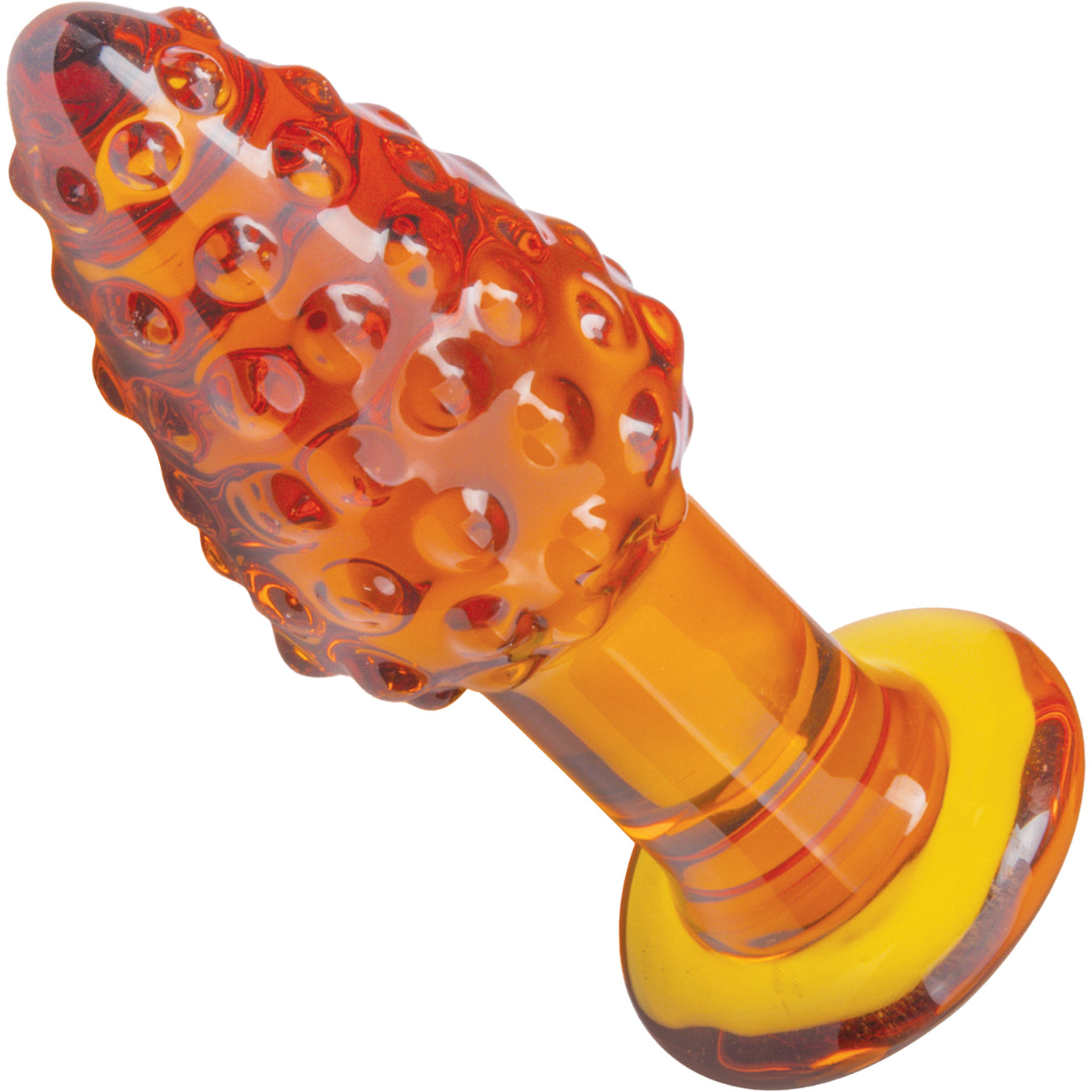 Gläs Cornstar  4" Glass Butt Plug