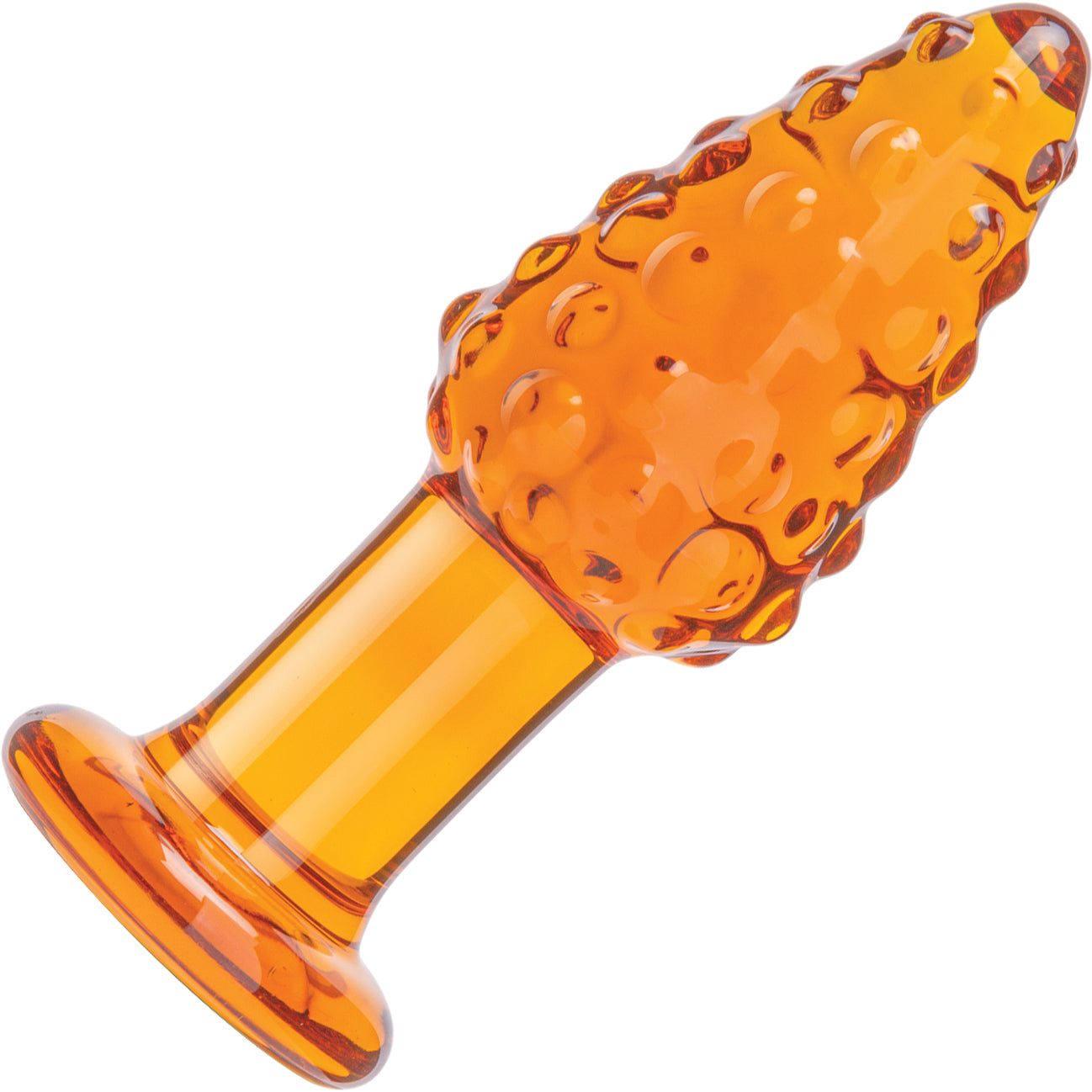 Gläs Cornstar  4" Glass Butt Plug
