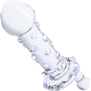 Gläs Candy Land Glass Juicer Dildo - Pink & Blue