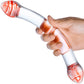 Gläs Red Head Glass Double Dildo