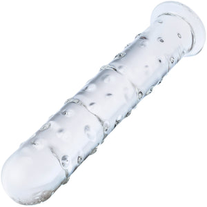 Gläs 10" Extra Large Glass Dildo - Clear