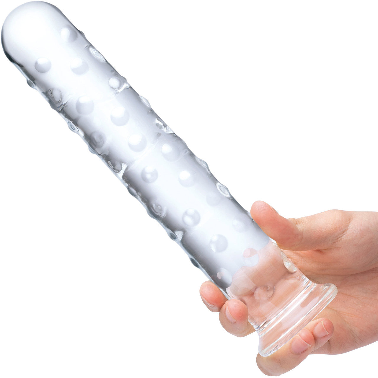 Gläs 10" Extra Large Glass Dildo - Clear