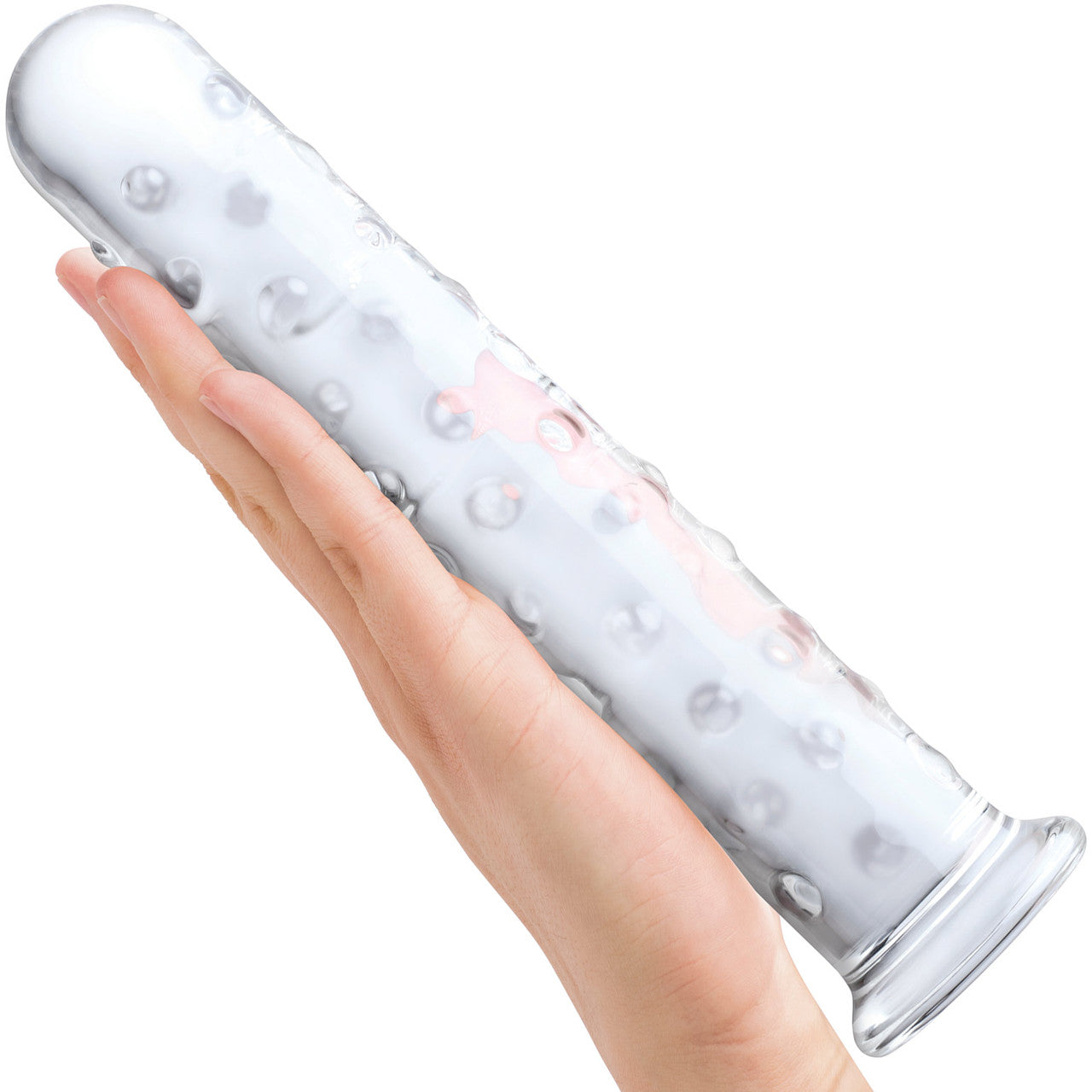 Gläs 10" Extra Large Glass Dildo - Clear