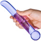 Gläs Purple G-Spot Tickler Glass Dildo