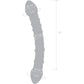 Gläs 12" Girthy Double Trouble Double Sided Glass Dildo - Clear