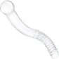 Gläs 11" Glass Pelvic Wand Double Ended Dildo - Clear