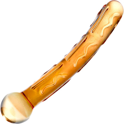 Gläs Orange Tickler Glass Dildo