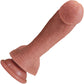 The Goalie 5.25 Inch Silicone Realistic Dual Density Dildo With Balls & Suction Cup Base By Fukena