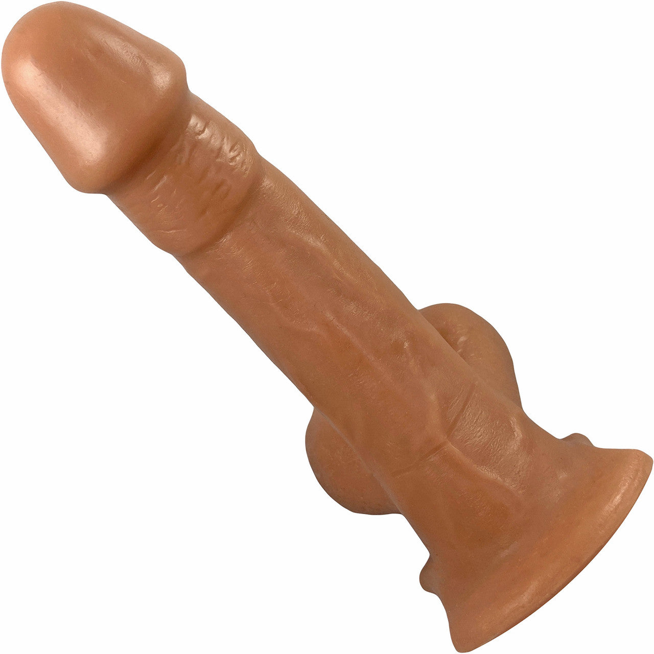 Goodfella Vixskin Realistic Silicone Dildo By Vixen - Caramel