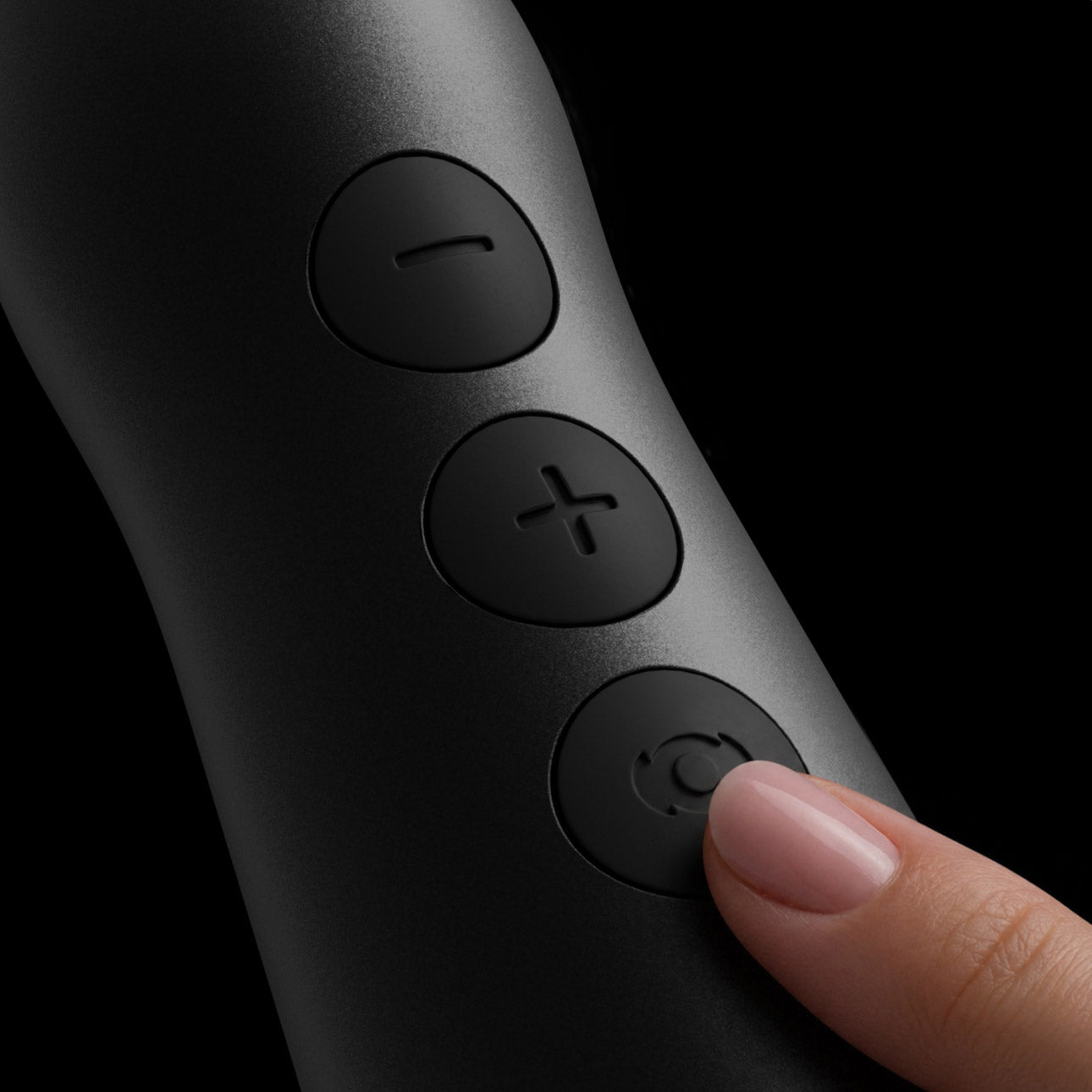 DOXY GO Ultra Compact Cordless Powerful Travel Sized Massage Wand - Buttons