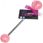 G-Spot Lollipop Double Pop Small / Medium - Pretty In Pink