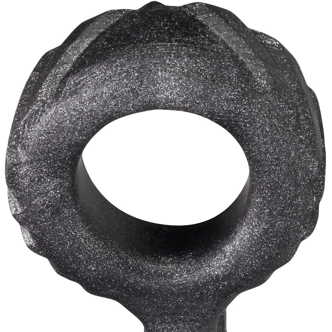 Oxballs Gruntlock Asslock Cock Ring & Butt Plug - Smoke Metallic