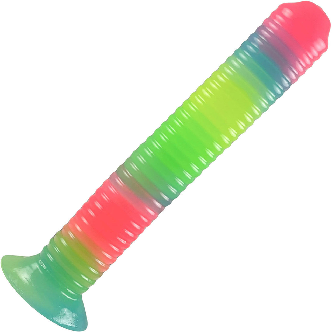 Gummy Worm Silicone Sweets Dildo By SelfDelve