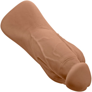 Gender X 4" Squishy Penis Packer - Caramel