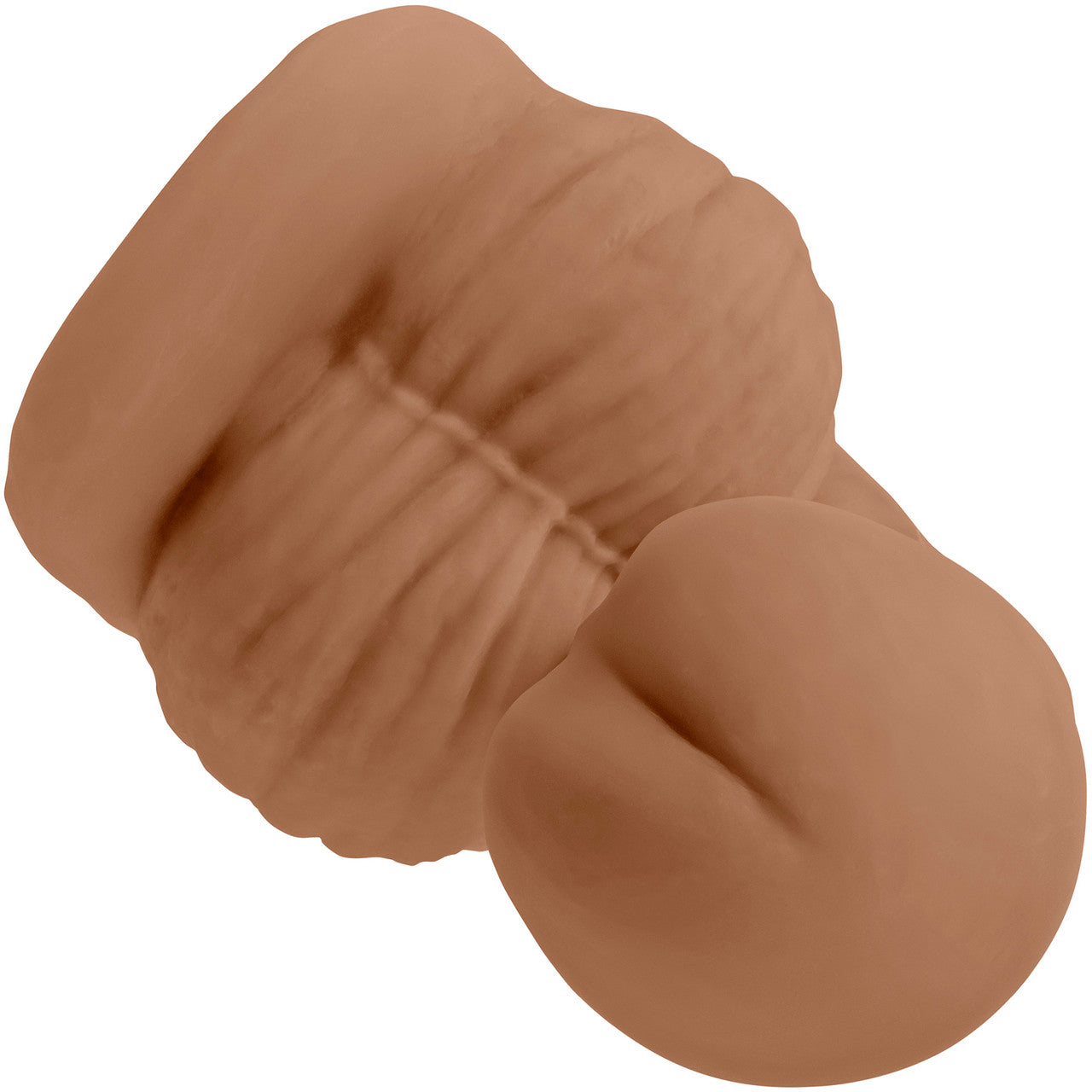 Gender X 4" Squishy Penis Packer - Caramel