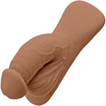 Gender X 4" Squishy Penis Packer - Caramel