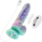 Gender X Monster's Ball Rechargeable Silicone Thrusting Vibrating Dildo With Remote
