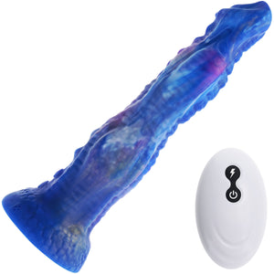 Gender X Wildest Dreams 8.75" Silicone Thrusting Vibrating Dildo With Remote