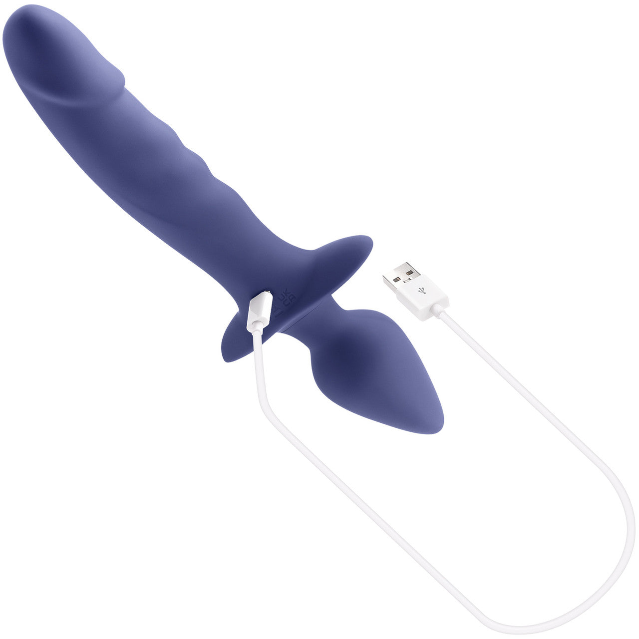 Gender X Dual Defender Rechargeable Silicone Vibrating Double Sided Dildo & Anal Plug With Remote