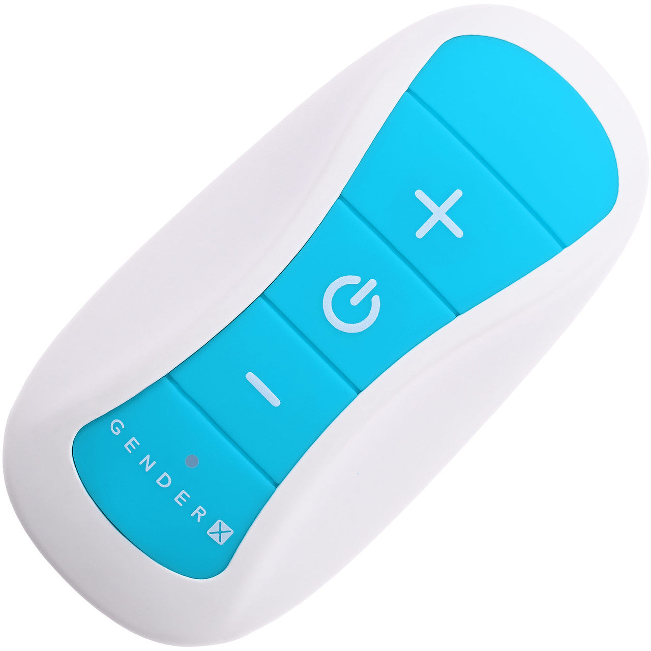 Gender X Wear Me Out Rechargeable Waterproof Silicone Wearable Vibrator With Remote - Blue