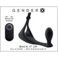 Gender X Back It Up Rechargeable Waterproof Silicone Vibrating Cock Ring & Anal Plug With Remote