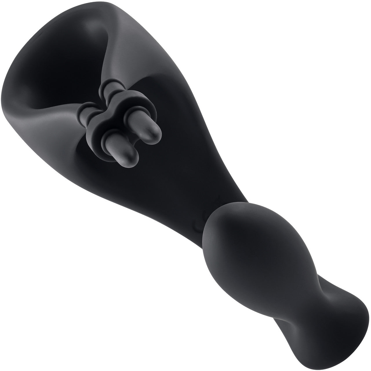 Gender X Back It Up Rechargeable Waterproof Silicone Vibrating Cock Ring & Anal Plug With Remote