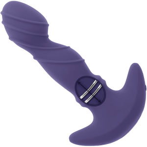 Gender X Ring It Rechargeable Waterproof Silicone Vibrating Anal Plug With Sliding Rings & Remote