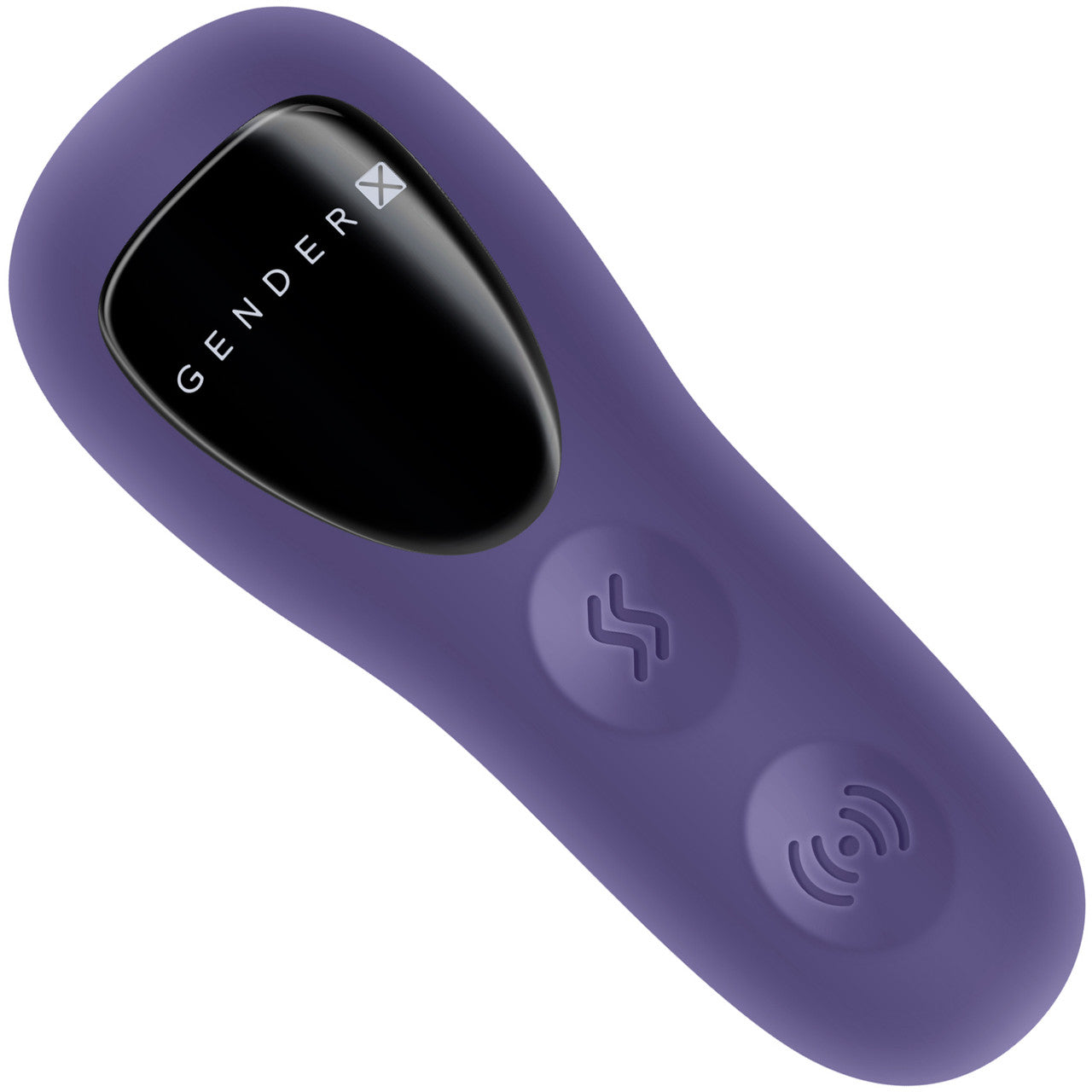 Gender X Ring It Rechargeable Waterproof Silicone Vibrating Anal Plug With Sliding Rings & Remote