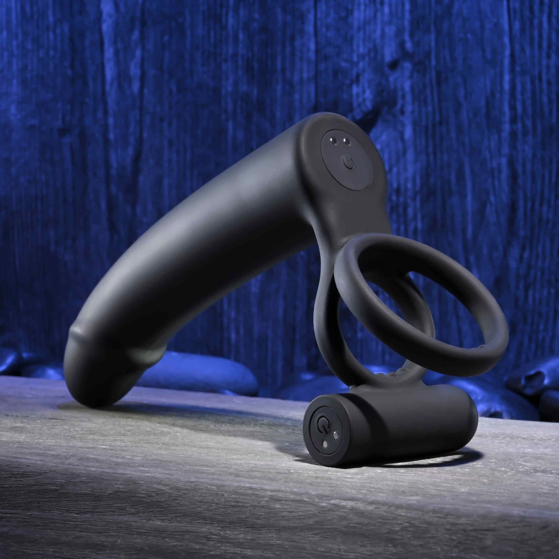 Gender X Full Swing Vibrating Dildo With Dual Cock Ring & Remote