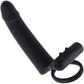 Gender X Full Swing Vibrating Dildo With Dual Cock Ring & Remote