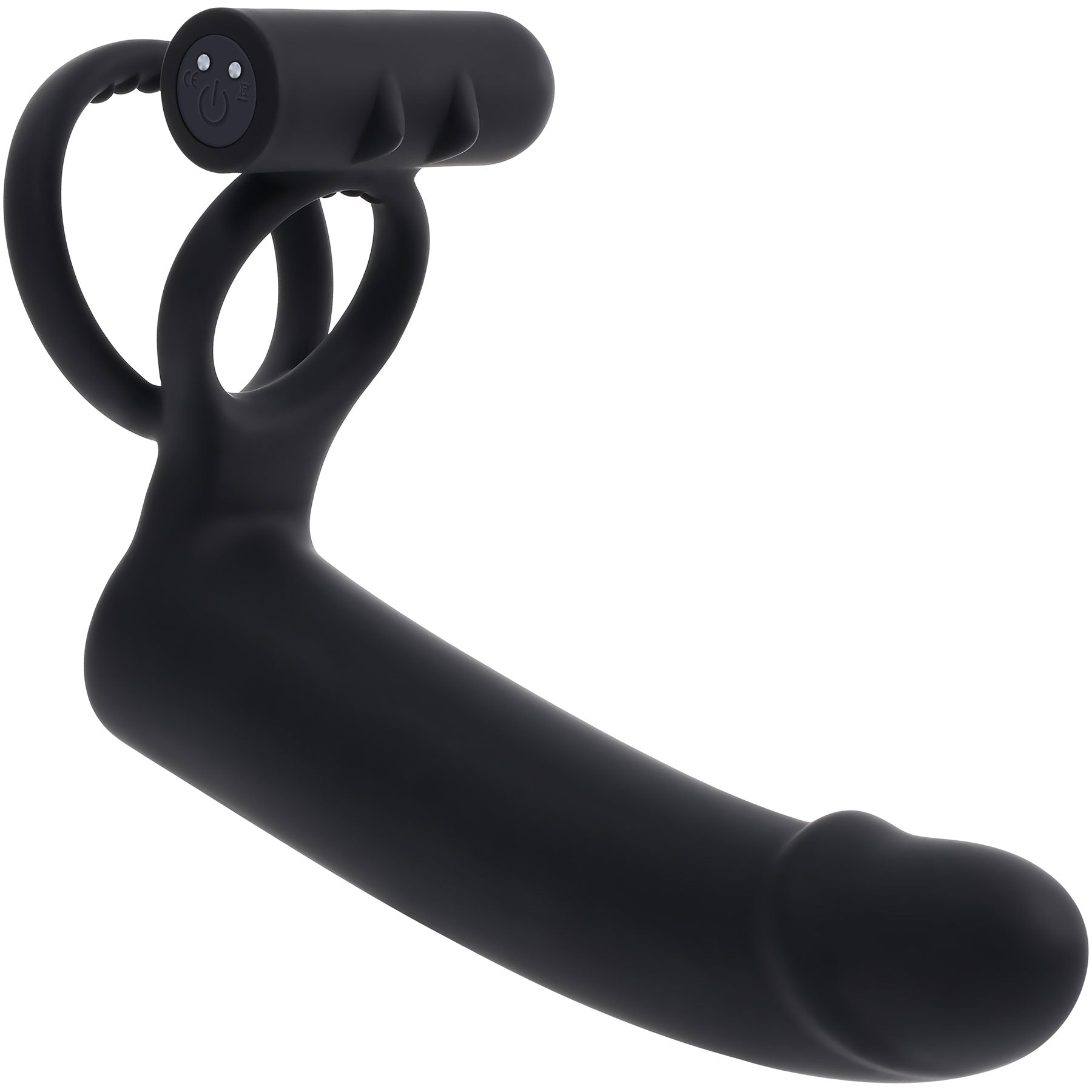 Gender X Full Swing Vibrating Dildo With Dual Cock Ring & Remote