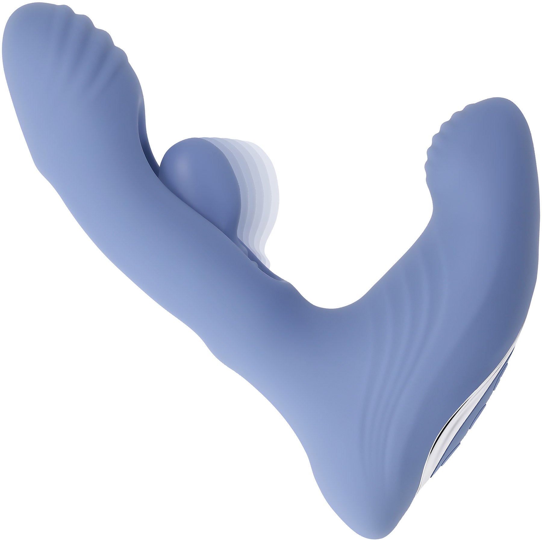 Gender X Flapjack Vibrating Dildo With Clitoral Stimulator & Remote