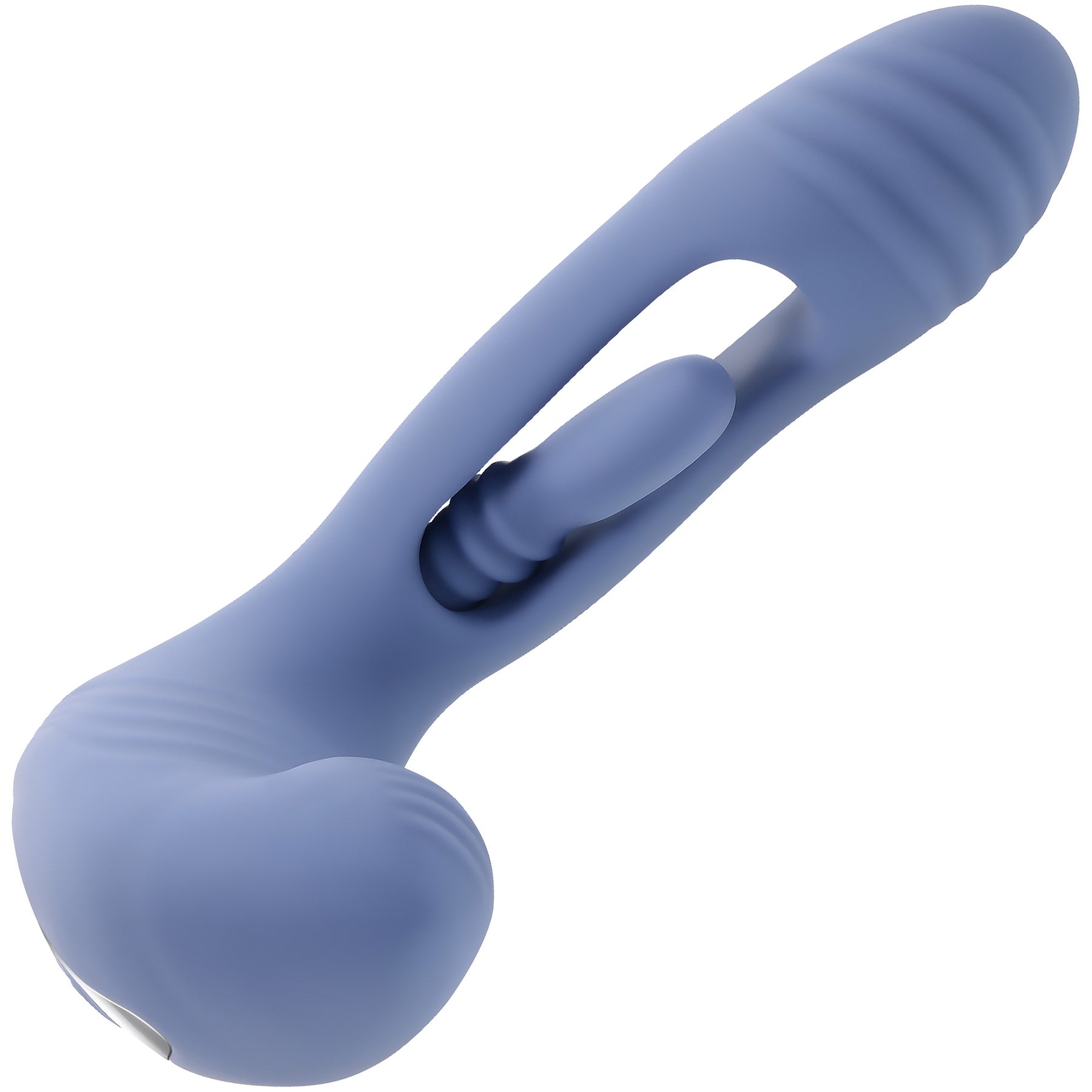 Gender X Flapjack Vibrating Dildo With Clitoral Stimulator & Remote