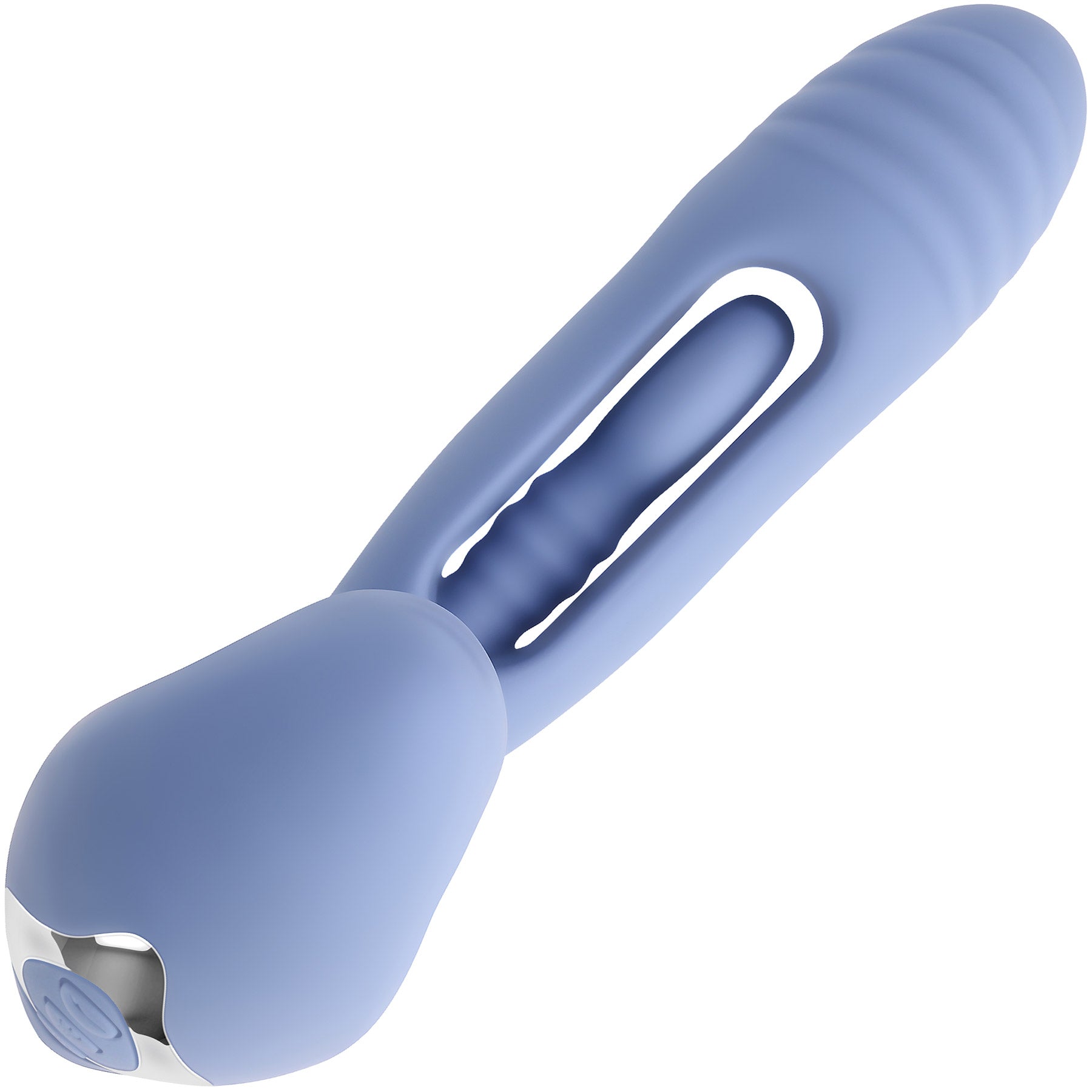 Gender X Flapjack Vibrating Dildo With Clitoral Stimulator & Remote