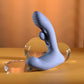 Gender X Flapjack Vibrating Dildo With Clitoral Stimulator & Remote
