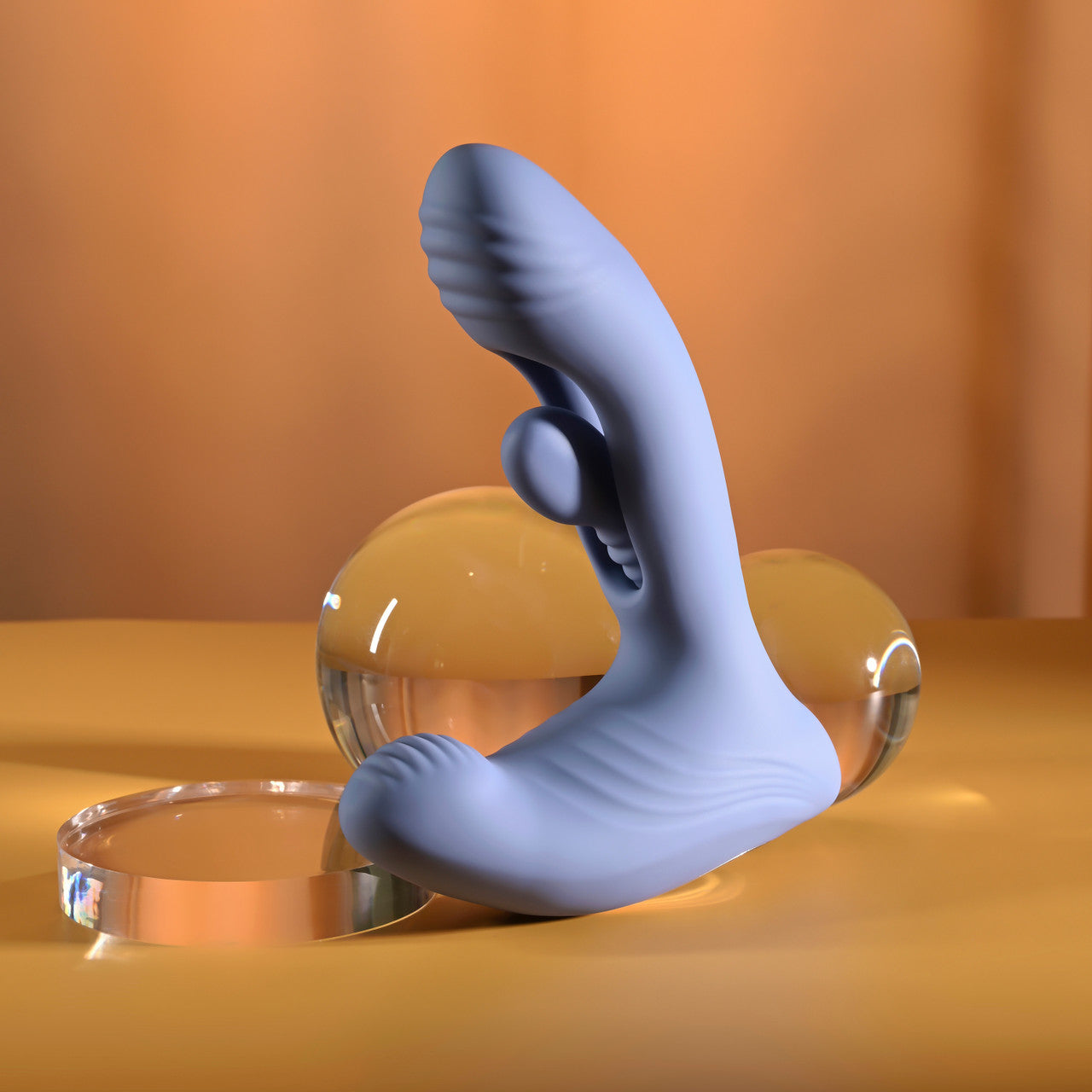 Gender X Flapjack Vibrating Dildo With Clitoral Stimulator & Remote